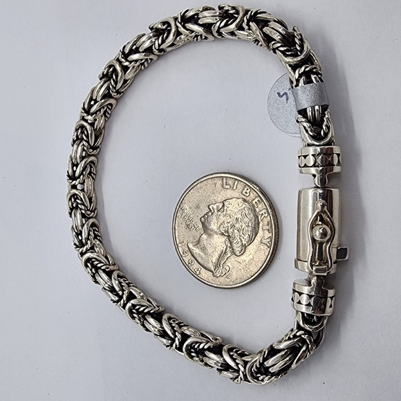 Brand New Sterling Silver 925 Hand Crafted Bracelet